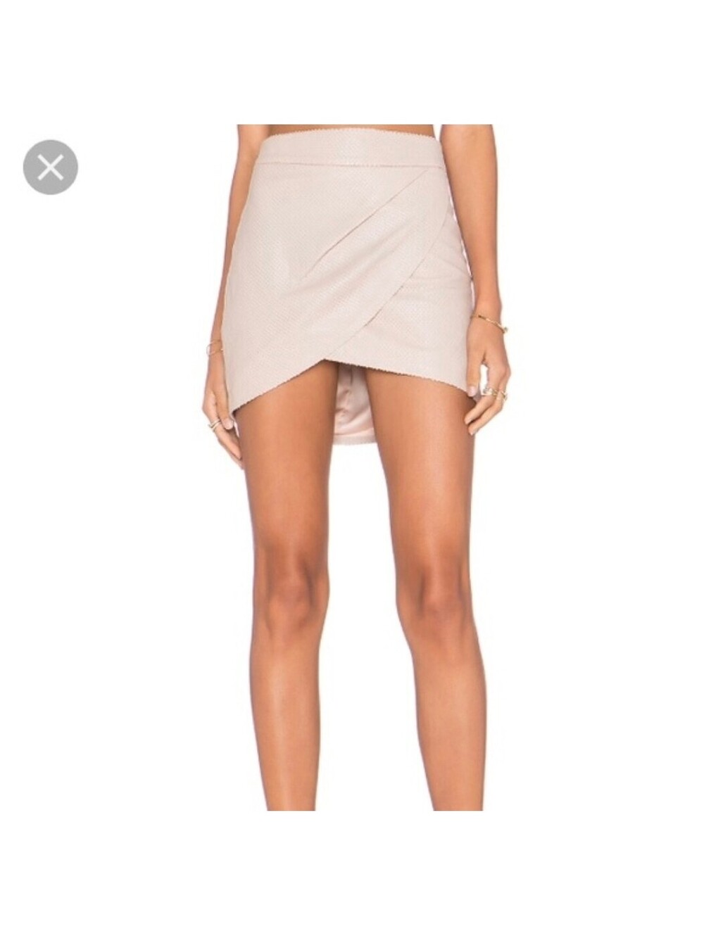 MASON Leather Skirt  Size 4
